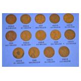 US Wheat and Indian Head Cent Collection in Whitman Folders, 1880s-1940s
