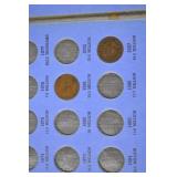 US Wheat and Indian Head Cent Collection in Whitman Folders, 1880s-1940s
