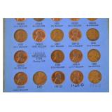 US Wheat and Indian Head Cent Collection in Whitman Folders, 1880s-1940s