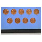 US Wheat and Indian Head Cent Collection in Whitman Folders, 1880s-1940s