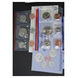 Large Collection of US Mint Uncirculated Coin Sets and Souvenir Sets