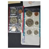 Large Collection of US Mint Uncirculated Coin Sets and Souvenir Sets