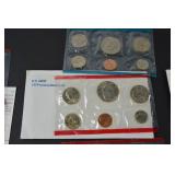 Large Collection of US Mint Uncirculated Coin Sets and Souvenir Sets