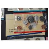 Large Collection of US Mint Uncirculated Coin Sets and Souvenir Sets