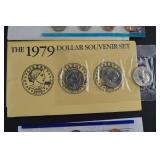 Large Collection of US Mint Uncirculated Coin Sets and Souvenir Sets