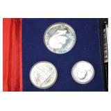 Assorted U.S. Mint Silver Proof Sets and Commemorative Coins