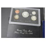 Assorted U.S. Mint Silver Proof Sets and Commemorative Coins