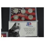 Assorted U.S. Mint Silver Proof Sets and Commemorative Coins