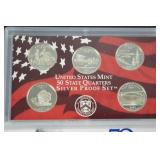 Assorted U.S. Mint Silver Proof Sets and Commemorative Coins