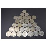 Bulk Lot of Eisenhower Dollars, Mixed Dates 1971-1978