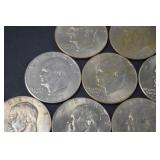 Bulk Lot of Eisenhower Dollars, Mixed Dates 1971-1978