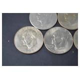 Bulk Lot of Eisenhower Dollars, Mixed Dates 1971-1978