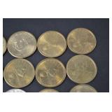 US Dollar Coin Lot: Presidential, Sacagawea, and Susan B Anthony