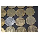 US Dollar Coin Lot: Presidential, Sacagawea, and Susan B Anthony