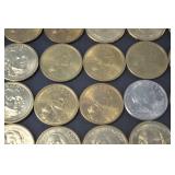US Dollar Coin Lot: Presidential, Sacagawea, and Susan B Anthony