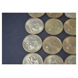 US Dollar Coin Lot: Presidential, Sacagawea, and Susan B Anthony