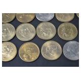 US Dollar Coin Lot: Presidential, Sacagawea, and Susan B Anthony