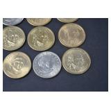 US Dollar Coin Lot: Presidential, Sacagawea, and Susan B Anthony