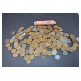 Unsearched Wheat Penny Lot - Assorted Lincoln Cents