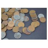 Unsearched Wheat Penny Lot - Assorted Lincoln Cents