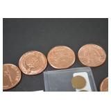 Extensive U.S. Coin and Medal Collection: Graded Quarters, Sets, and Copper Rounds