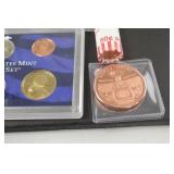 Extensive U.S. Coin and Medal Collection: Graded Quarters, Sets, and Copper Rounds
