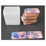 Trump vs. Biden KO Novelty .999 Fine Copper Bar Lot