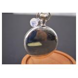 Vintage Elgin Pocket Watch with Stand and Glass Dome - MSRP $350