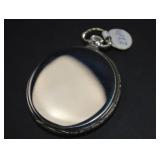 Vintage Elgin 14k gold filled Streamline Pocket Watch with Display Dome and Stand