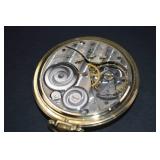 Elgin 10K Gold Filled Pocket Watch, Working Condition