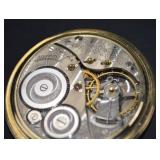 Elgin 10K Gold Filled Pocket Watch, Working Condition