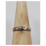 10k White Gold Rings