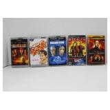 PSP UMD Movie Lot: Pirates of the Caribbean, Stealth, Animal House, Hollow Man, Angels & Demons
