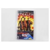 PSP UMD Movie Lot: Pirates of the Caribbean, Stealth, Animal House, Hollow Man, Angels & Demons