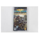 Lot of 5 Sony PSP Games: SOCOM, Street Fighter Alpha 3, Dynasty Warriors, The Con, Mercury