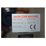 ZY-SB130 Snow Cone Machine, 200W, 110V