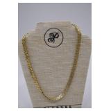 2 Gold-Tone Necklaces and 1 Bracelet Assortment