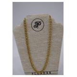 2 Gold-Tone Necklaces and 1 Bracelet Assortment