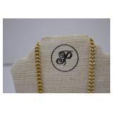 2 Gold-Tone Necklaces and 1 Bracelet Assortment