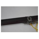 Decorative Taiwanese Stainless Steel Sword with Scabbard