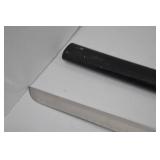 Japanese Style Katana Sword with Black Scabbard and Decorative Handle