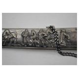 Decorative Stainless Steel Sword with Ornate Sheath