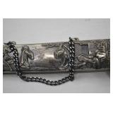 Decorative Stainless Steel Sword with Ornate Sheath