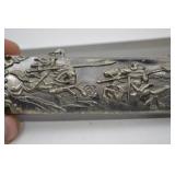 Decorative Stainless Steel Sword with Ornate Sheath