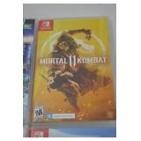 Nintendo Switch Game Lot: Ring Fit Adventure, Monopoly, Mortal Kombat 11, Burnout Paradise
