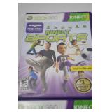 Xbox 360 Kinect Game Lot: Kinect Sports, Kinect Adventures, Your Shape, Country Dance