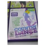Xbox 360 Kinect Game Lot: Kinect Sports, Kinect Adventures, Your Shape, Country Dance