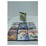 PlayStation 2 Game Lot: Crash Bandicoot Action Pack, Monster Jam, More