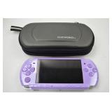 Sony PSP Purple Handheld Console with NakiWorld Case