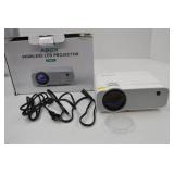 ABOX GC357 Wireless LCD Projector with Box and Cables